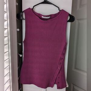 A&F Ribbed Button Top